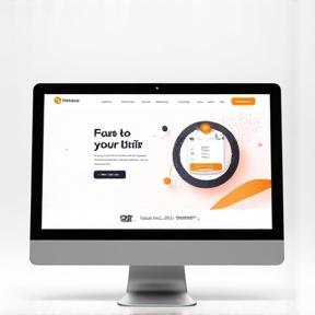 Modern web landing page concept created by Diseño Creativo MX