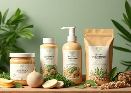 EcoFresh Organic product line with cohesive branding
