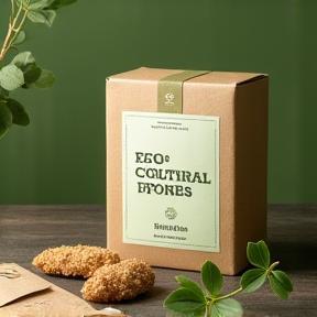Eco-friendly packaging design for a new product